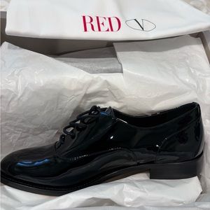 RED Valentino Ballerina Patent Leather Oxford Size 37